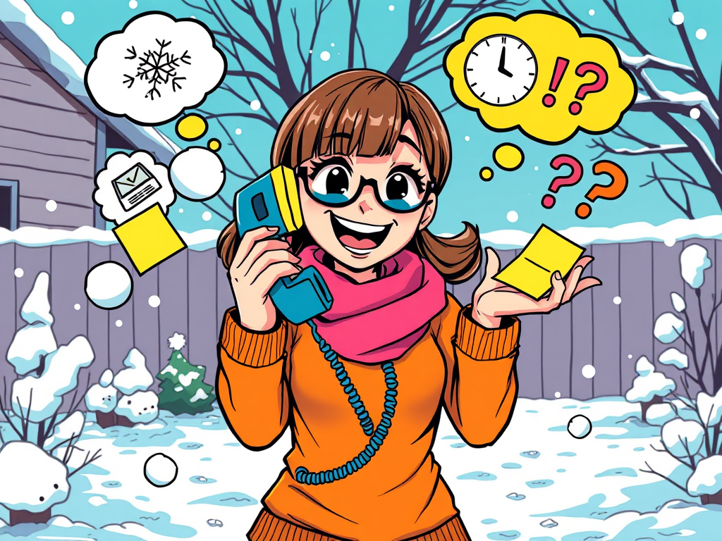 Dial tones and snow days…And ADHD