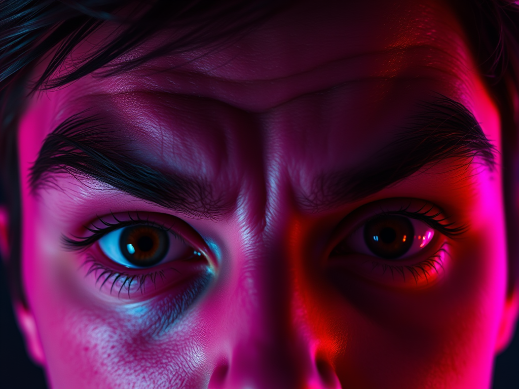 Angry eyes?!